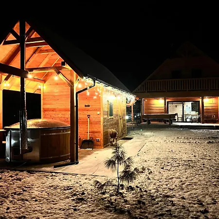 Dom Z Bala Sauna Jacuzzi Saunowisko Holiday home Biale Bloto (Olesnica)